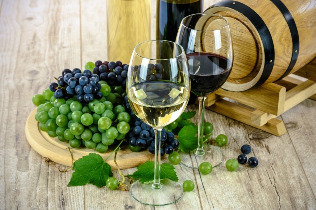 Verre de vin blanc