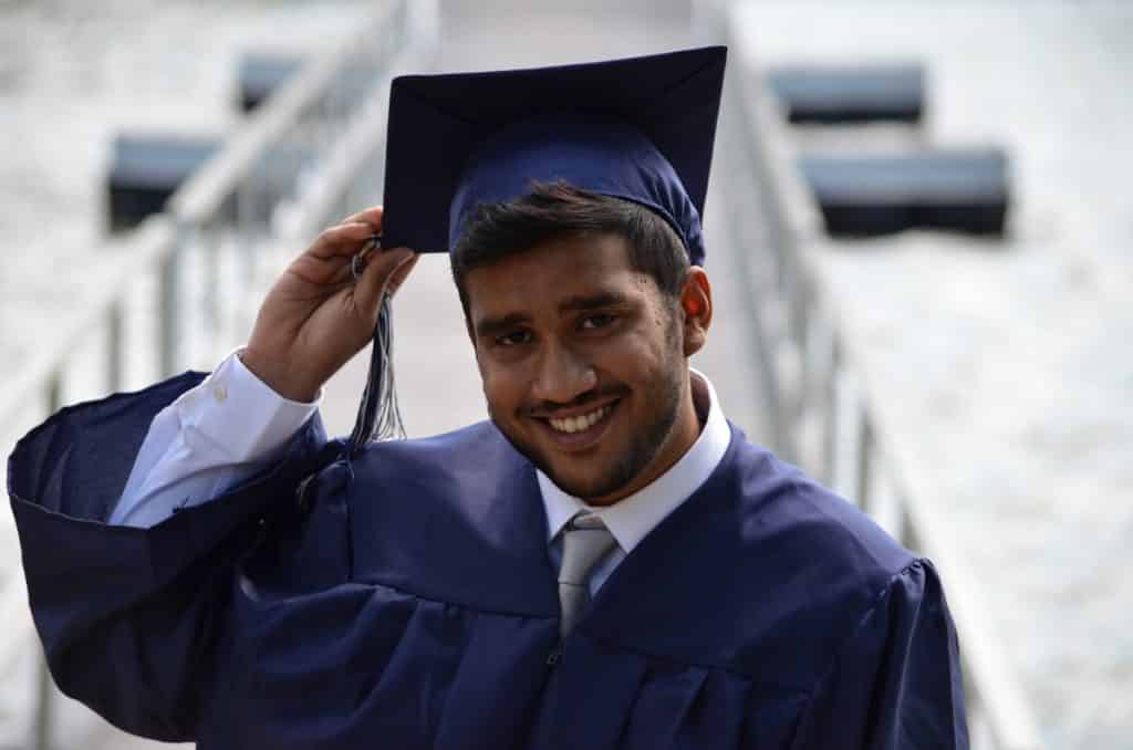 une photo d'étudiant diplomé