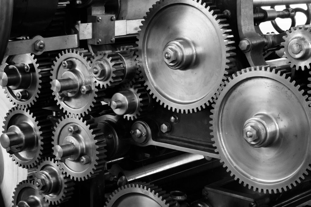 Engrenage de machine
