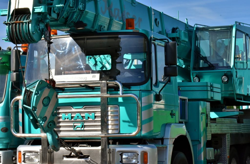 Camion grue d'indépendant