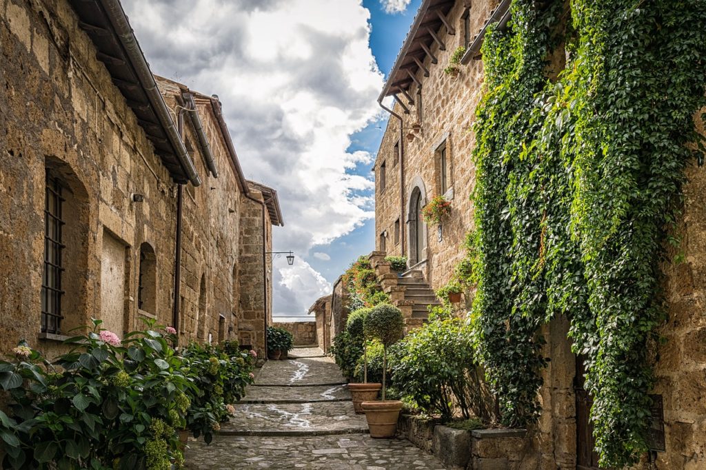 Maison dans petite rue