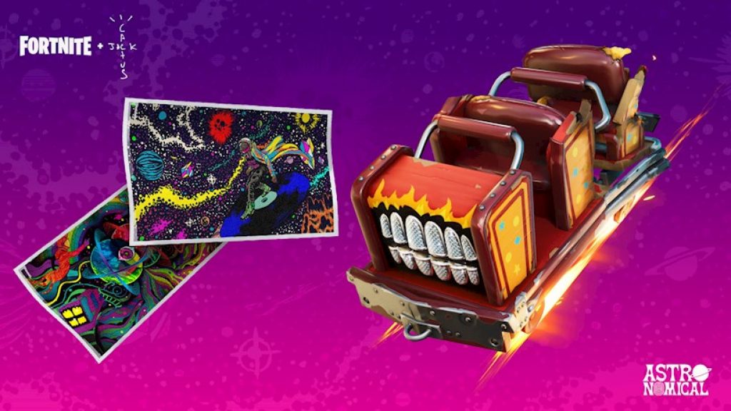 Travis Scott Fortnite Glider