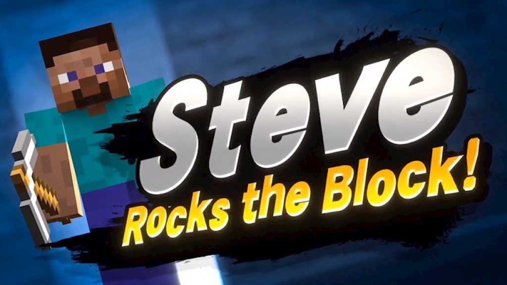 Minecraft Steve arrive dans Super Smash Bros Ultimate le 13 octobre