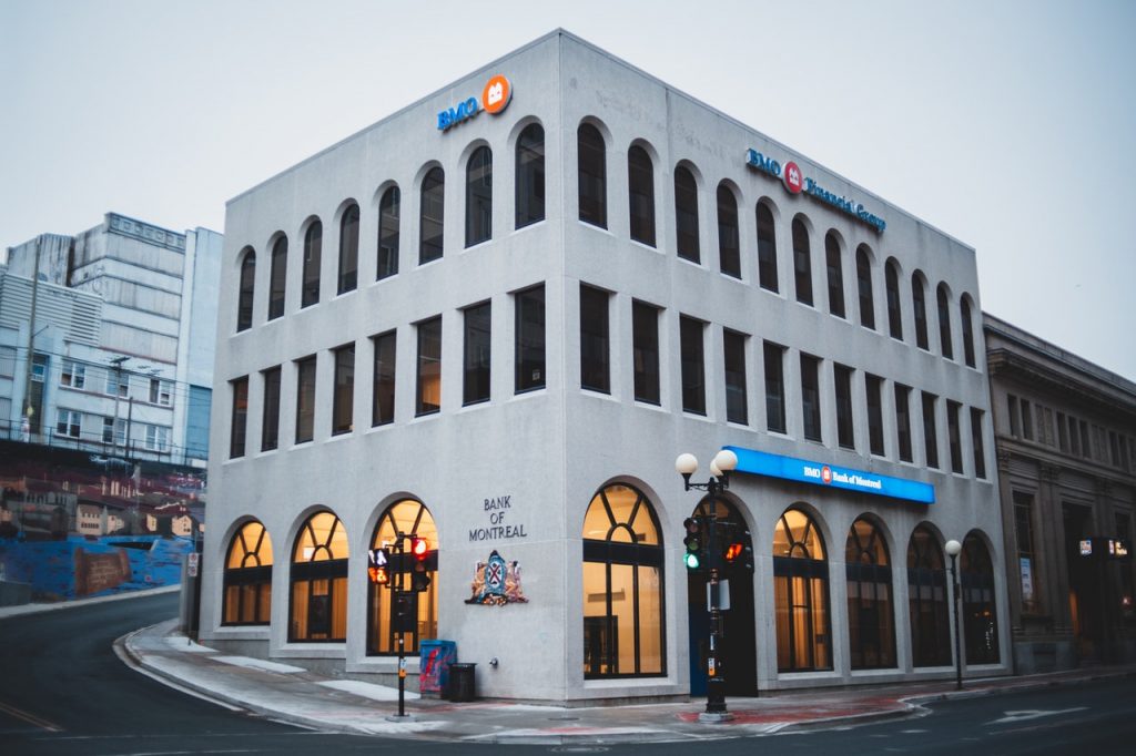 Façade de banque
